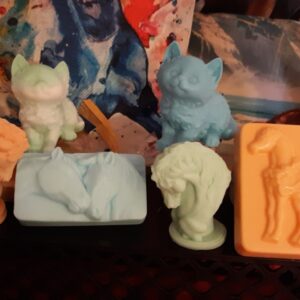 2-D and 3-D Horse Soap